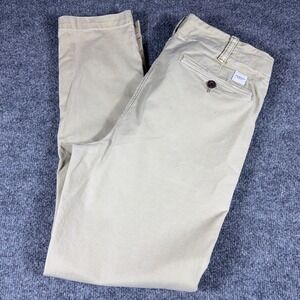 American Eagle Outfitters Mens 32x30 Khaki Chino Pants Tan Slim Stretch Cotton